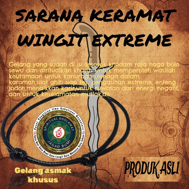 Gelang Tali Hitam NBS || Aksesoris Gelang Untuk Pria & Wanita