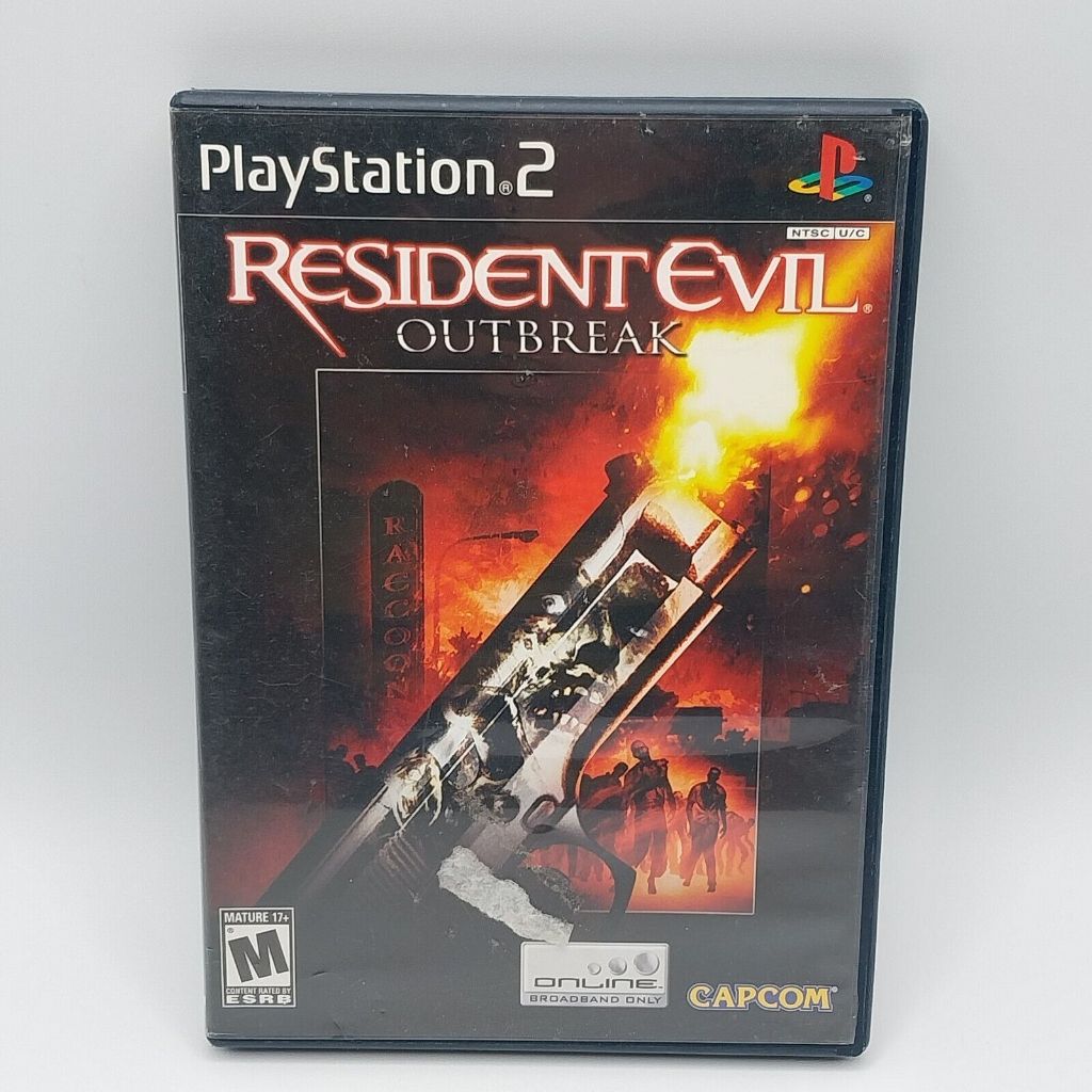 DVD Kaset PS2 Original - Resident Evil Outbreak