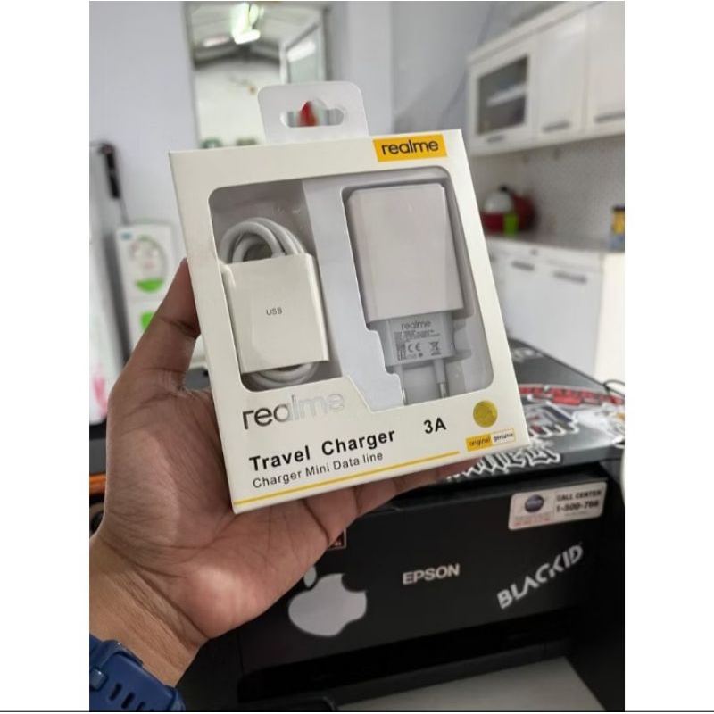 Tc Travel charger Realme Qualcom 3.0A Quick charging HP MAX