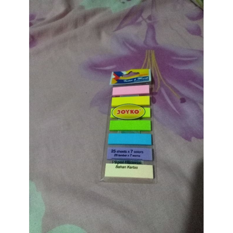 

CUCI GUDANG Joyko index & mark (penanda dokumen) ISI 25 LEMBAR