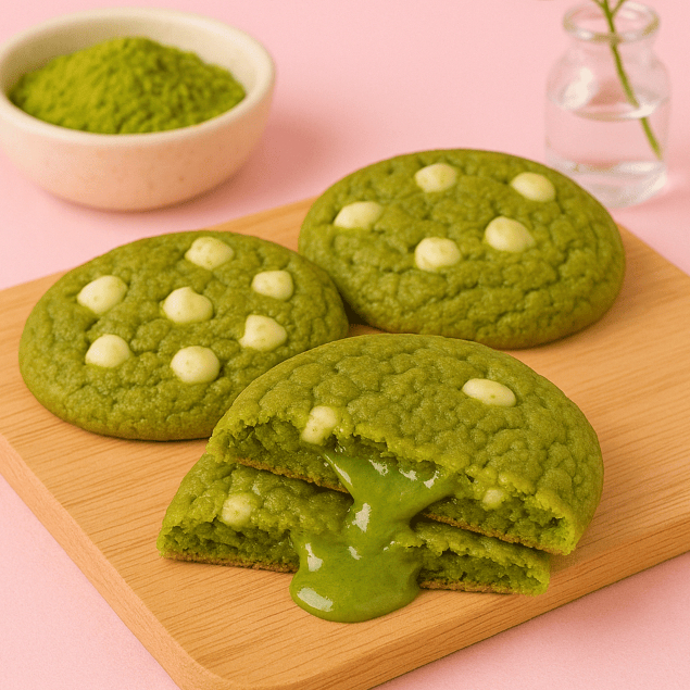 

(Giggly)_NO. MIN ORDER_Matcha Melt Chruncy_Soft Cookies_Hampers