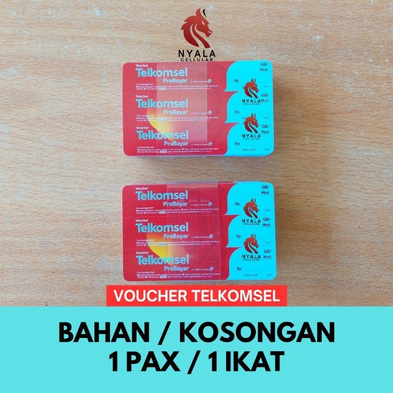 VOUCHER KOSONG TELKOMSEL SUMBAGSEL 1 PAX ATAU 1 IKAT (150 SN) (SUMATERA SELATAN, BENGKULU, JAMBI, DA