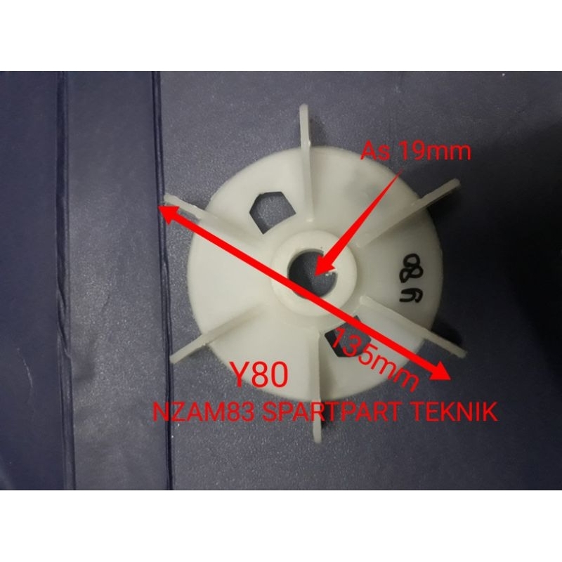 Y80 Kipas dinamo-Kipas Elektro motor- Kipas pendingin