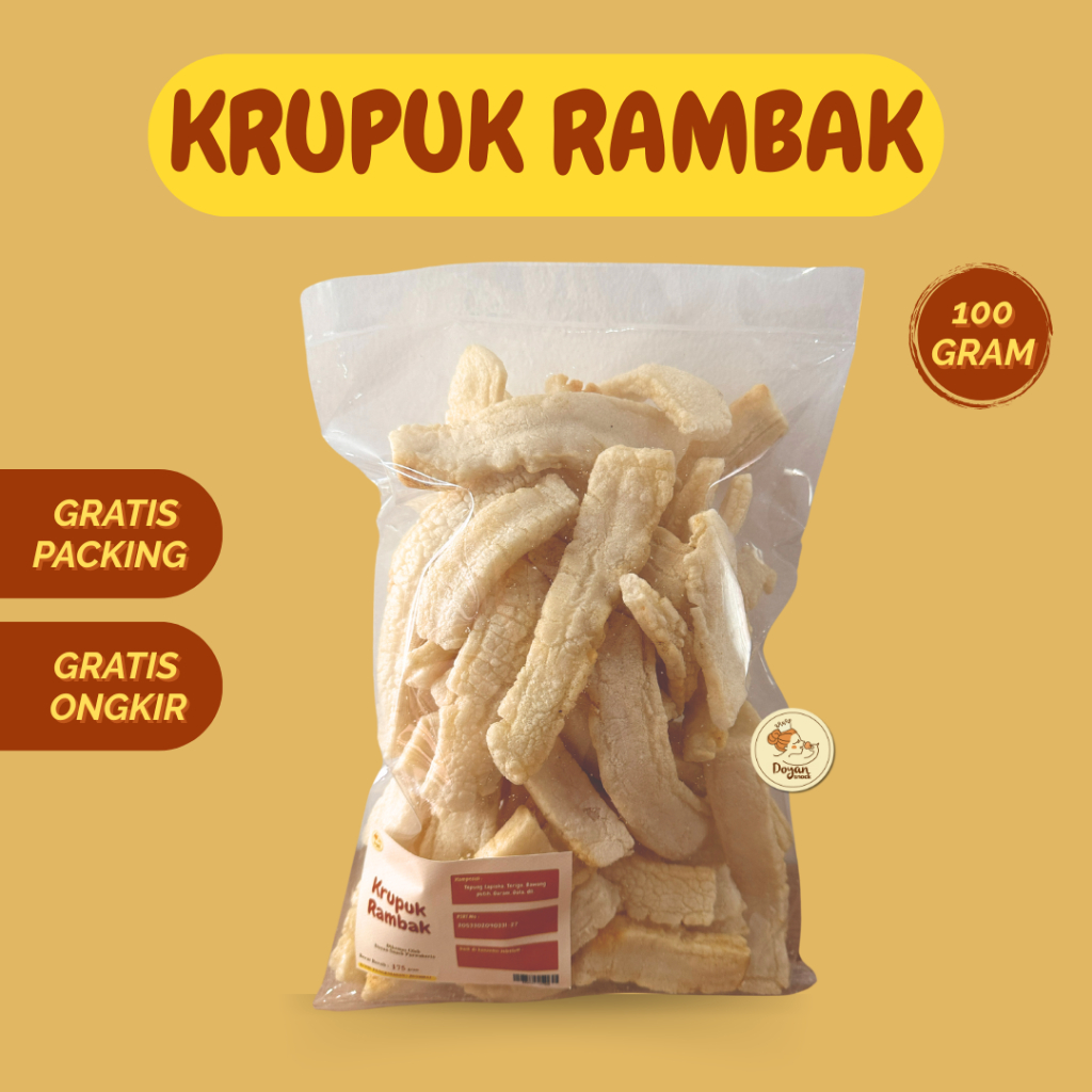 

KRUPUK RAMBAK / RAMBAK BIASA
