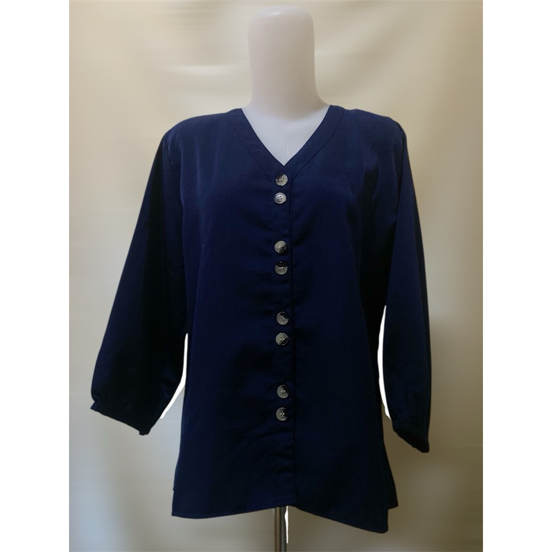 PRELOVED blouse navy
