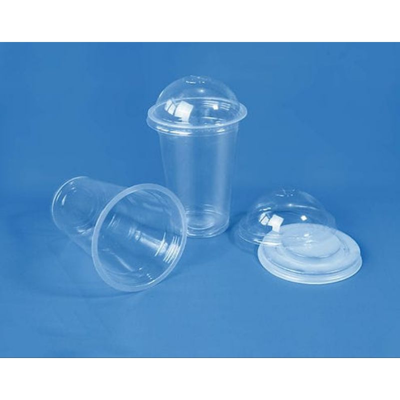 Gelas Plastik Starindo Polos/Cup Polos Starindo 14 oz dan 16 oz