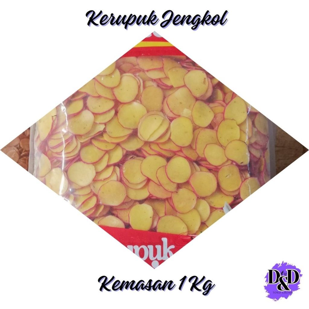 

Kerupuk Jengkol bulat kecil Kemasan 1Kg