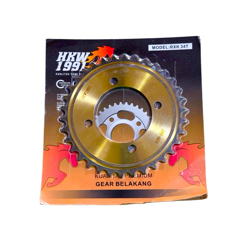 GEAR BELAKANG RXKING RXK 34T HKW1991