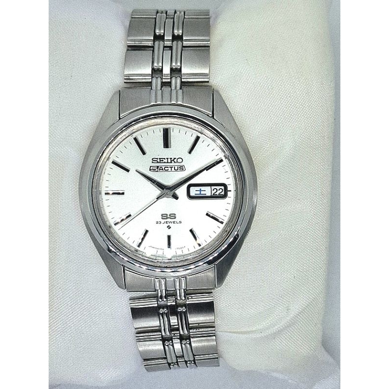 Jam tangan Automatic Jadul, Seiko 5 Actus SS kondisi mulus siap pakai