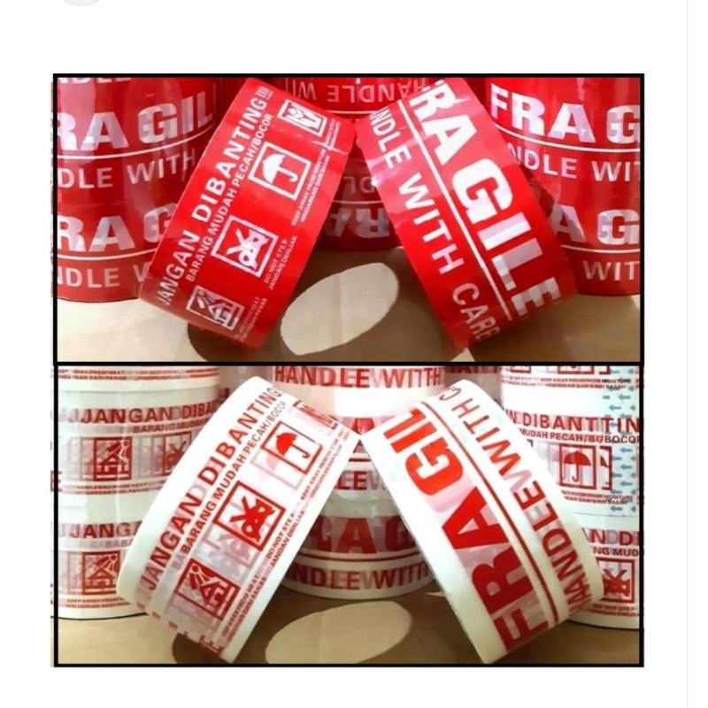 

Q10 - LAKBAN FRAGILE MUSCLE MERAH JANGAN DIBANTING DAN VIDEO UNBOXING / 200 YARD