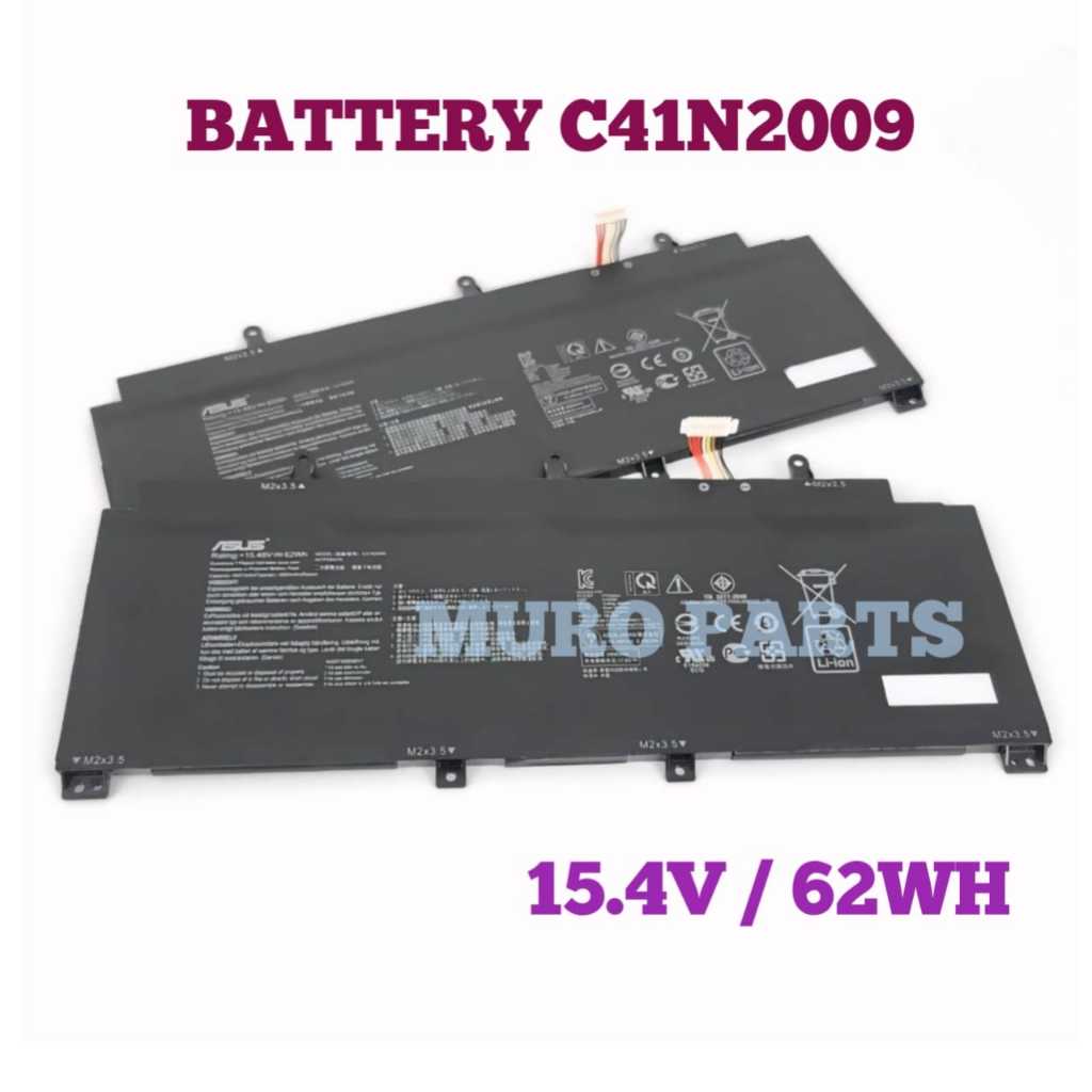 BATTERY C41N2009 BATERAI INTERNAL LAPTOP ASUS ROG FLOW X13 GV301R GV301RE GV301RC GV301RA GV301Q GV3