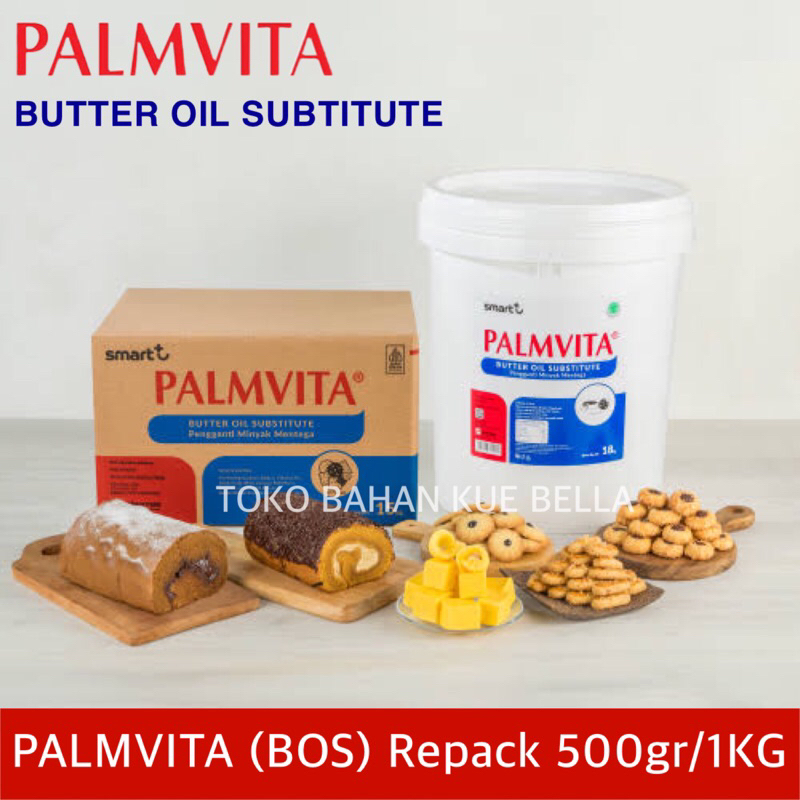 

PALMVITA (BOS) Repack 500gr/1kg - Butter Oil Subtitite Mentega