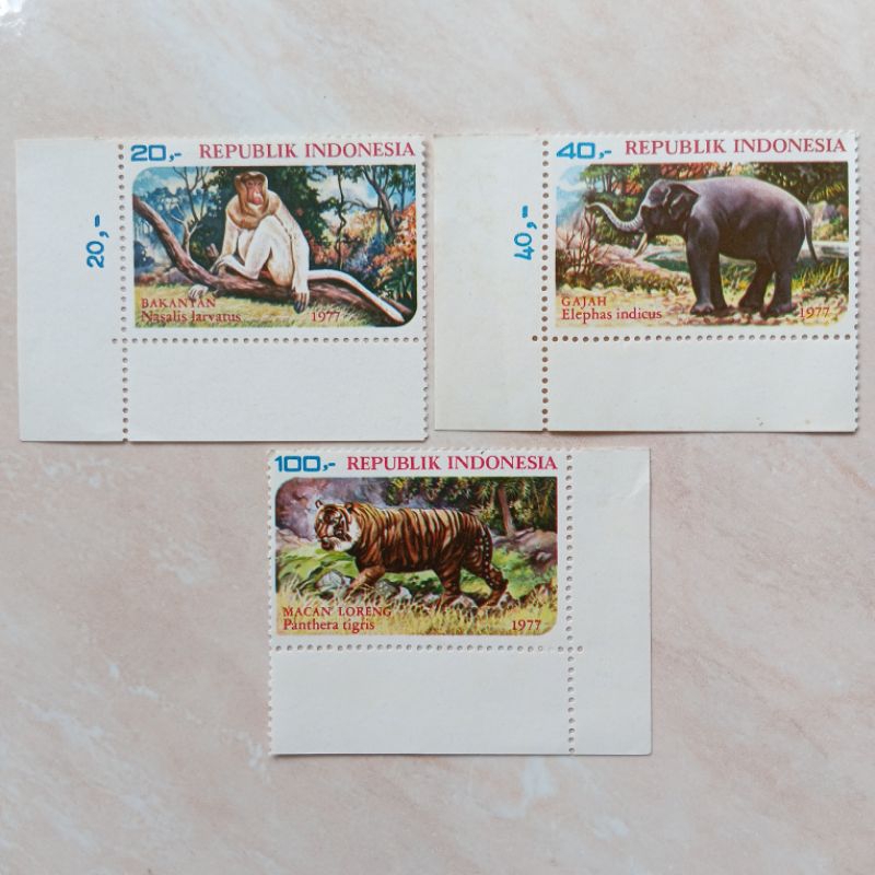 

Perangko Prangko Kuno Set Lengkap Seri Margasatwa 1977 Mint - YN2370