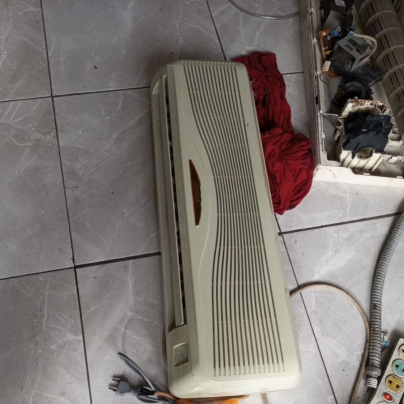 kipas indor AC pake remote