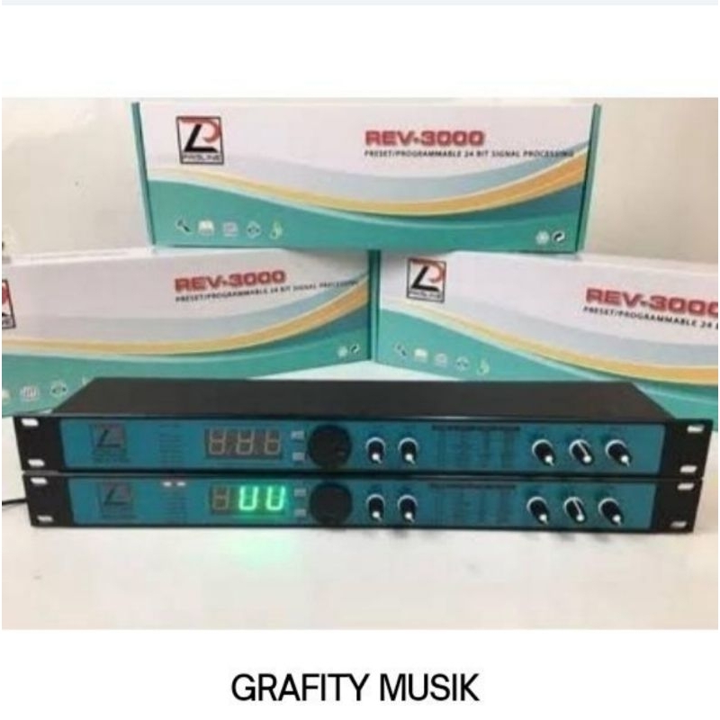 Effect Vocal Pasline REV 3000 REV3000 Original 199 DSP