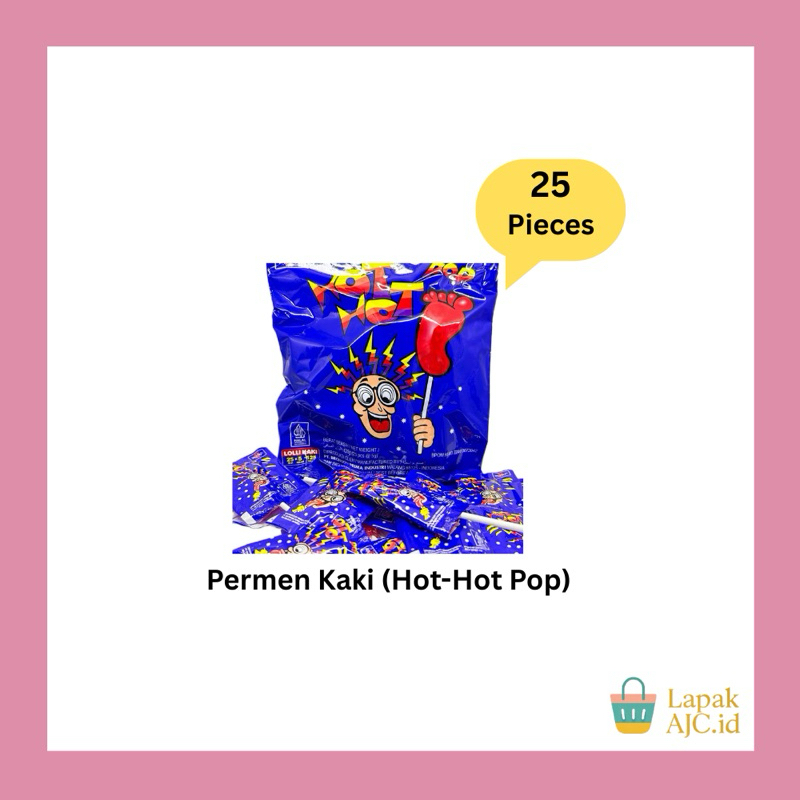 

Permen Kaki Hot-Hot Pop isi 25 Pcs Manis Mangga