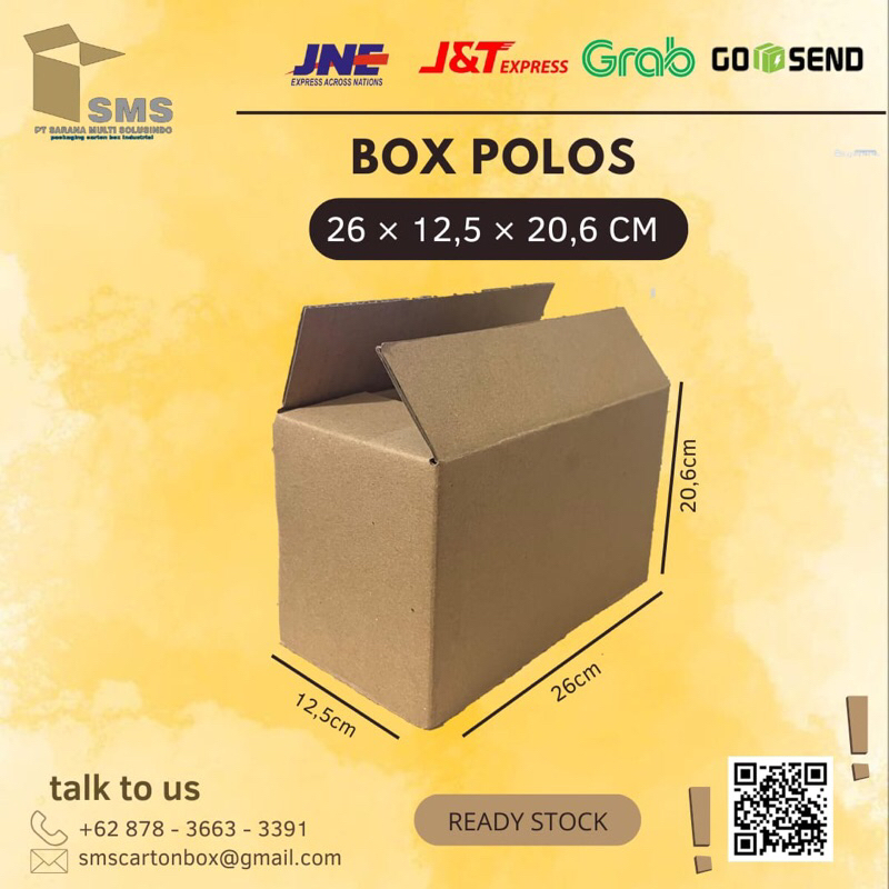 

KARDUS/CARTON BOX UK 26x12,5x20,6 CM