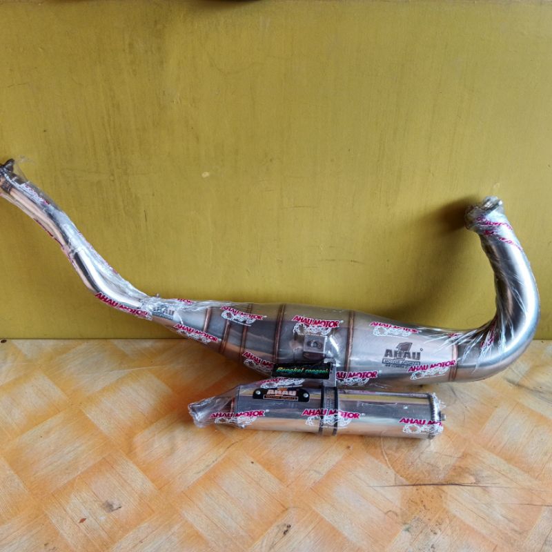 KNALPOT NINJA R RR SS ZX AHAU1 STAINLES COBRA&NON COBRA UK C41 C40 c42 ORIGINAL knalpot ahau1 ninja 