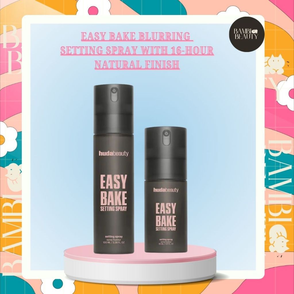 Bamb.Beauty HB Easy Blurring Setting Spray with 16-Hour Wear Natural Finish