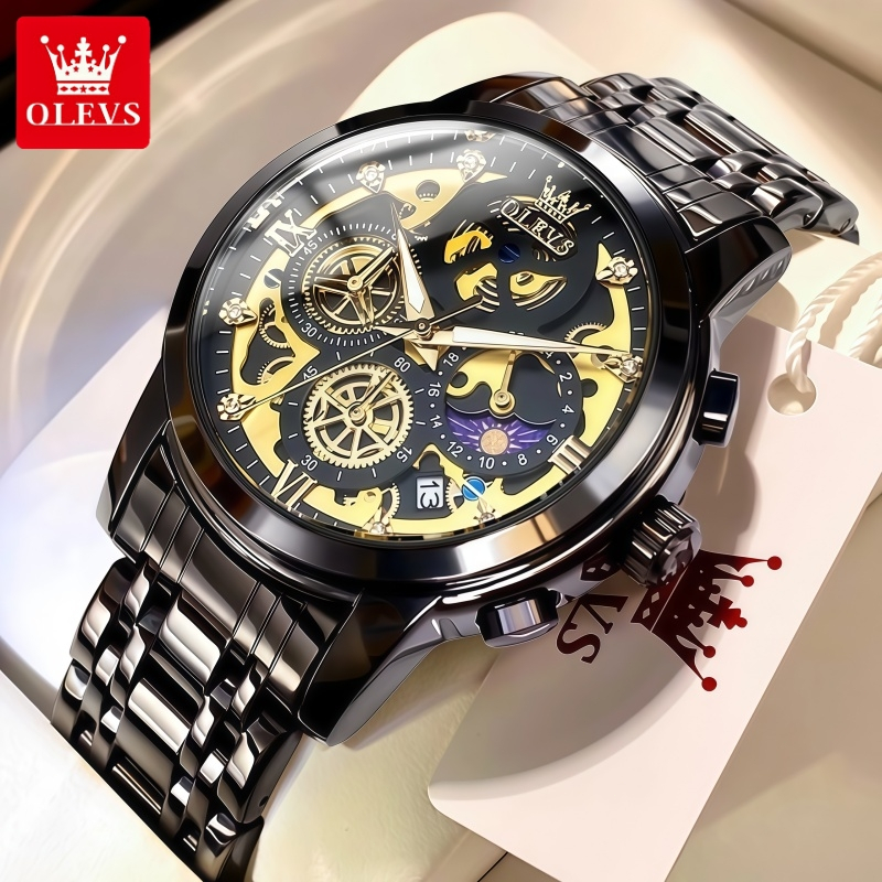 Olevs Jam Tangan Pria Watch 2025 Olevs Jam Tangan Olevs Pria Original 100% Olevs Jam Tangan Pria