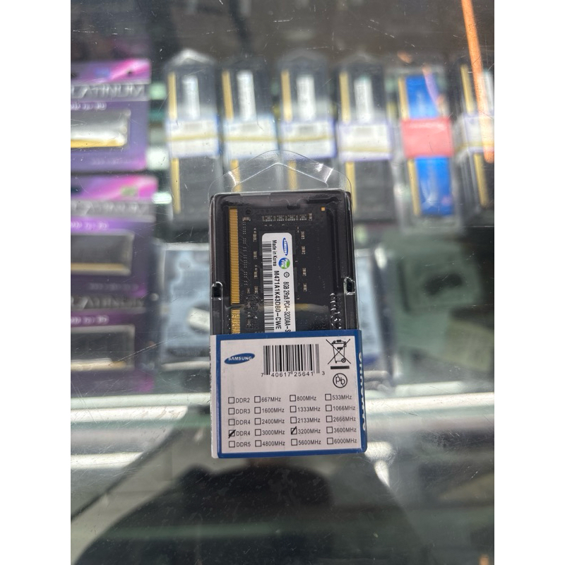 SAMSUNG SODIMM DDR4 8GB PC 25600 / 3200MHZ