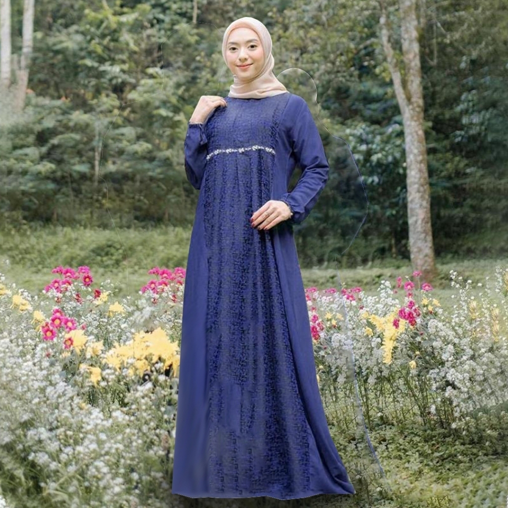 Gamis Syari Ameena Gamis Lebaran Syari Modern Dress Couple Lebaran Premium Dress Mix Gamis kondangan