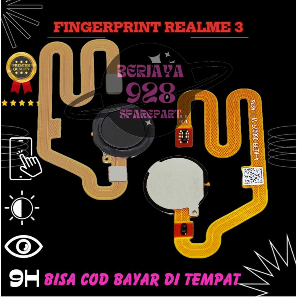 FLEXIBLE FINGERPRINT / SIDIK JARI REALME 3 ORG