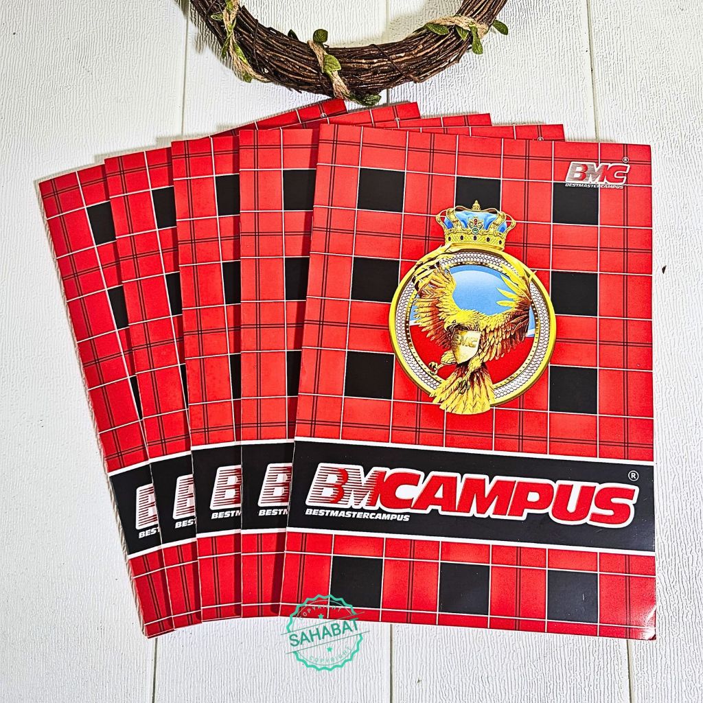 

(10PCS) BUKU TULIS MURAH BMCAMPUS ISI 36 LEMBAR PANJANG/BOXY