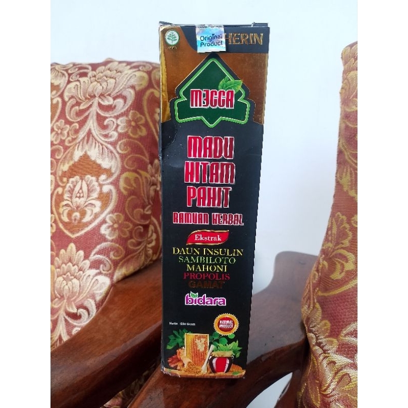 

mecca madu hitam pahit ramuan herbal