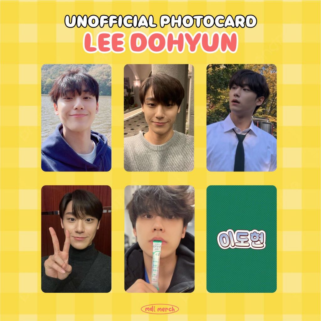 (DAPAT 5 PC) / LEE DOHYUN / PHOTOCARD UNOFFICIAL / KOREAN ACTOR