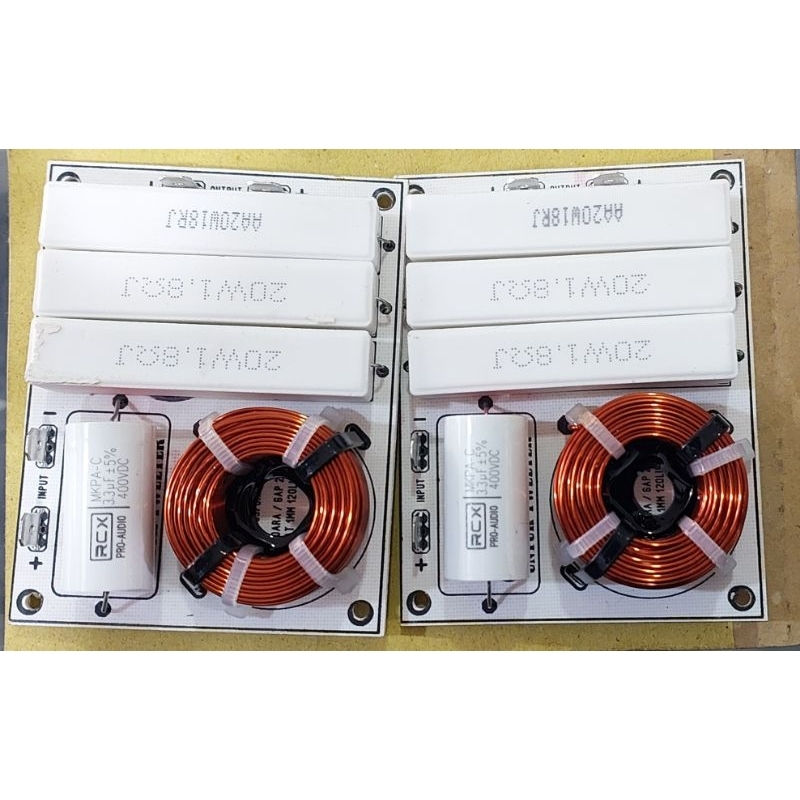 Crossover Tweeter Balap (1 Way) / Crossover Pasif