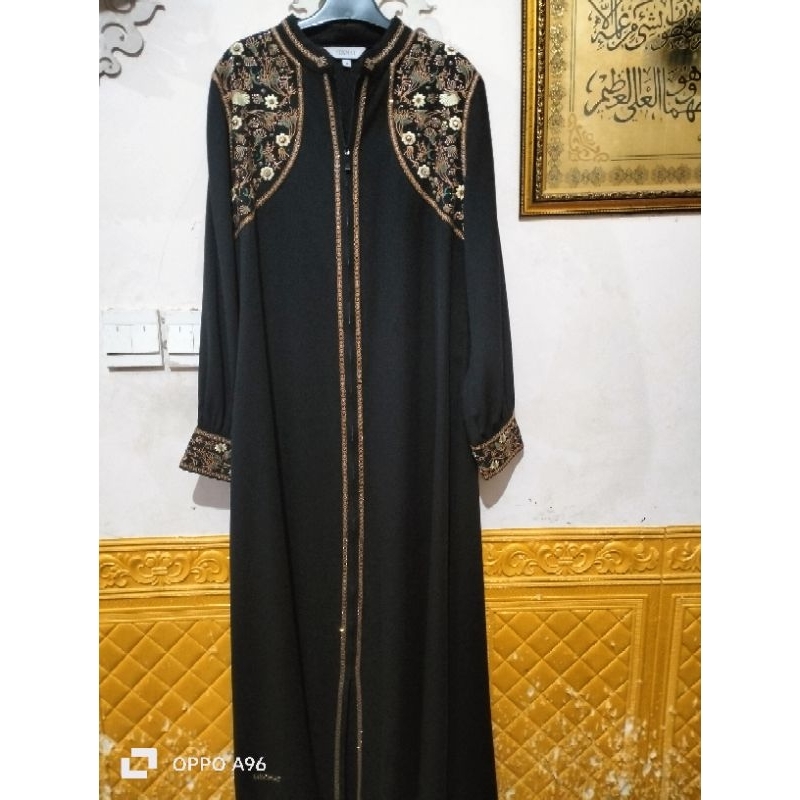 hikmat PL Original hitam bordir cantik