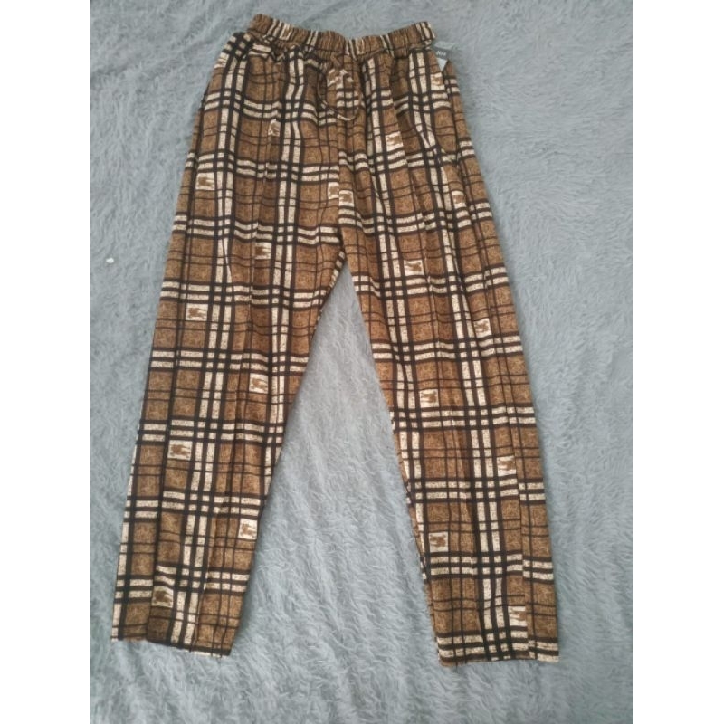 celana wanita kain/jumpsuit/denim/vintage/kulot/highwaist