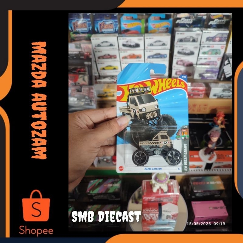 HOT WHEELS MAZDA AUTOZAM COKLAT
