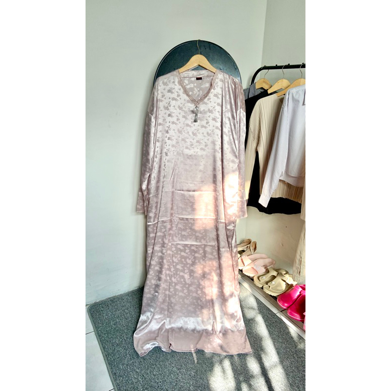 Mukena Travel Silk | Mukena Arab Abaya | Mukena Terusan