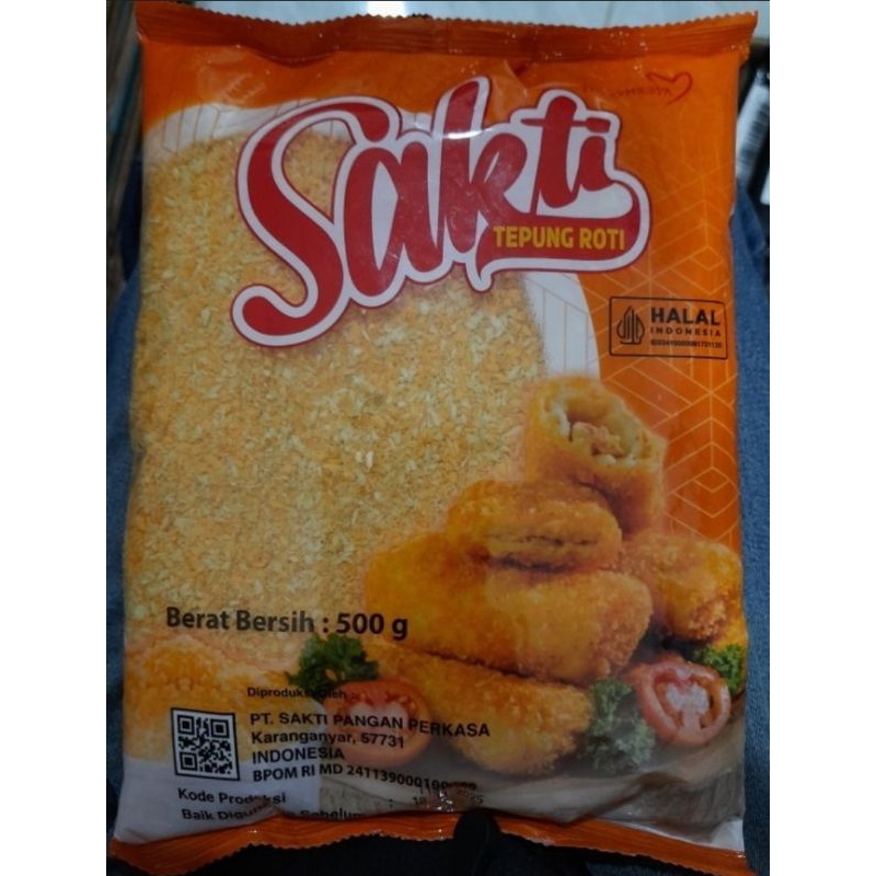 

TEPUNG ROTI SAKTI 500gram/TEPUNG PANIR SAKTI 500gram