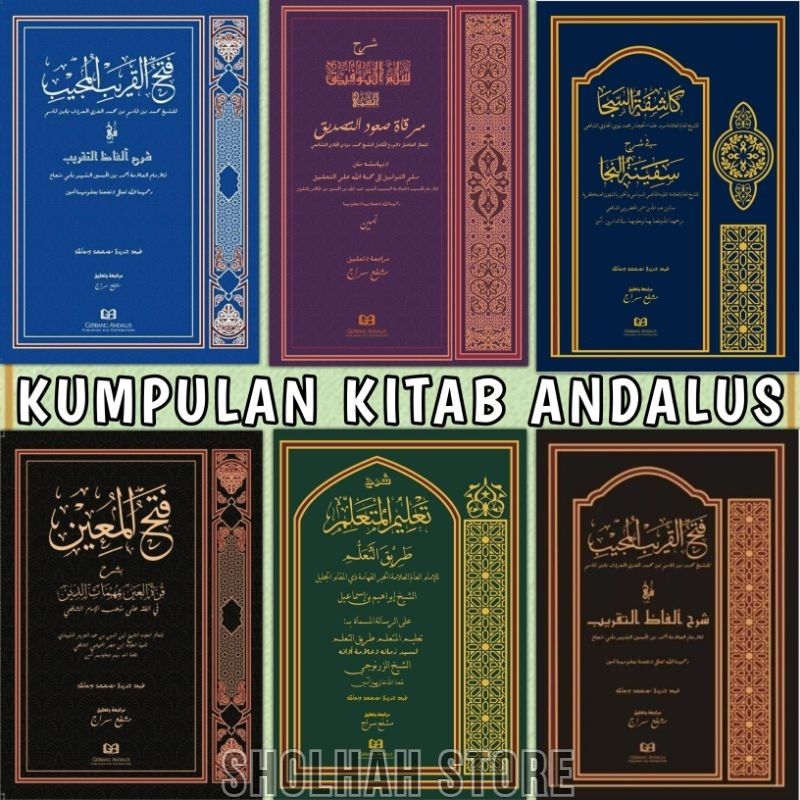Kumpulan Kitab Kuning Andalus, Syarah Safinah Kasyifatus Saja Kasyifah, Syarh Taklimul Mutaallim, Fa