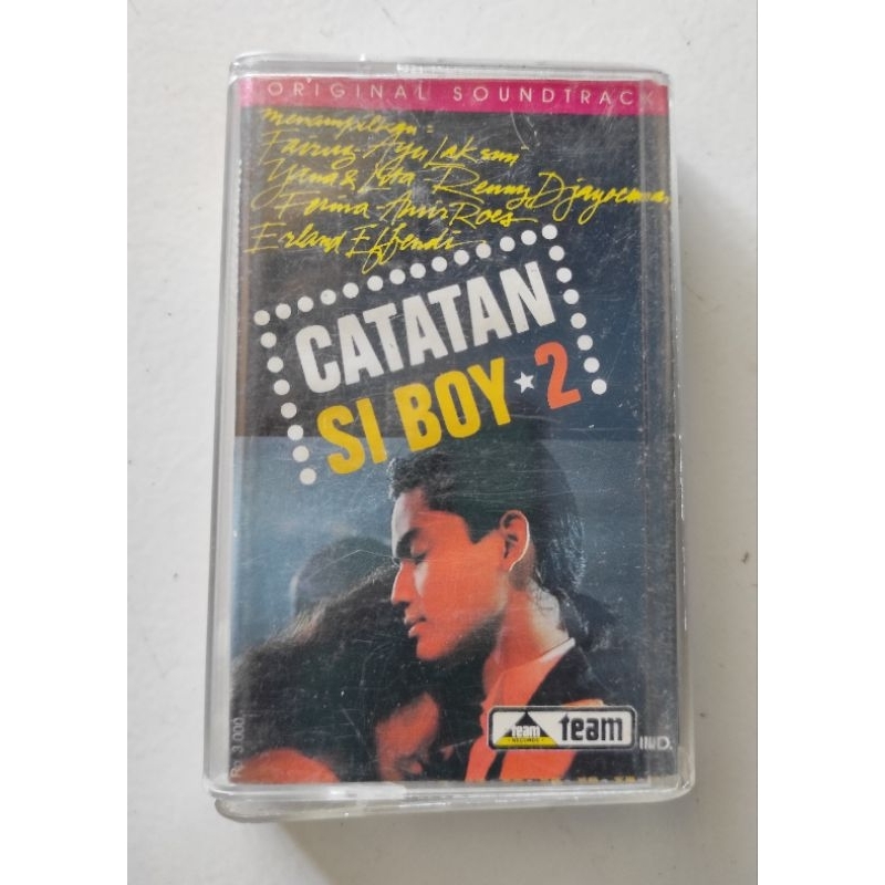 kaset pita soundtrack CATATAN SI BOY.2