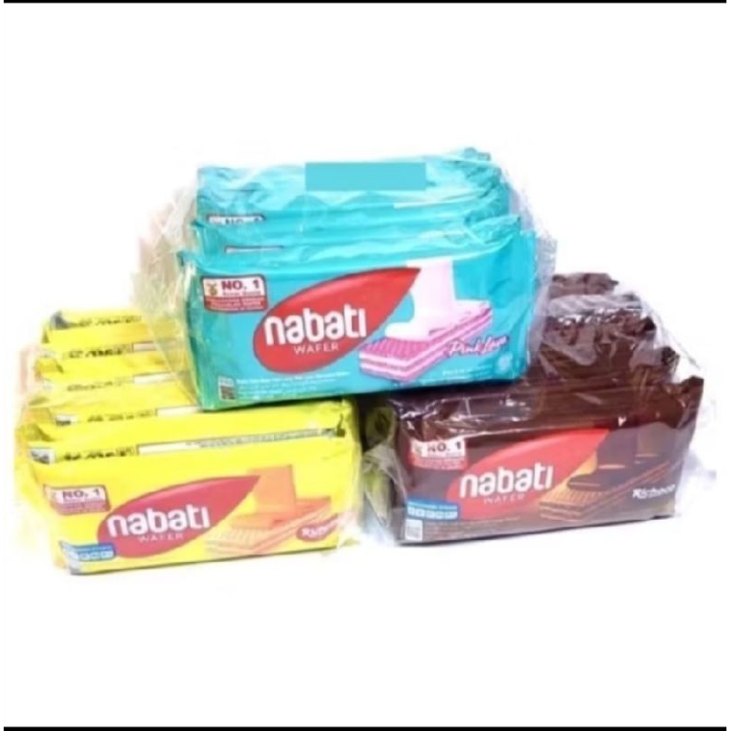 

NABATI Wafer 1000 Aneka Rasa isi 10