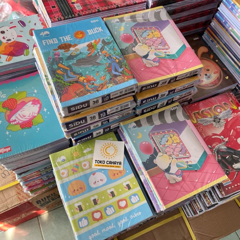 

buku tulis sidu 58 lembar 1 pak sinar dunia sekolah SIDU sd smp sma