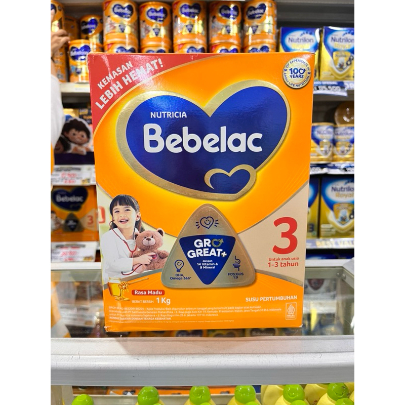 Susu Bayi Bebelac Tahap 3 1-3 tahun