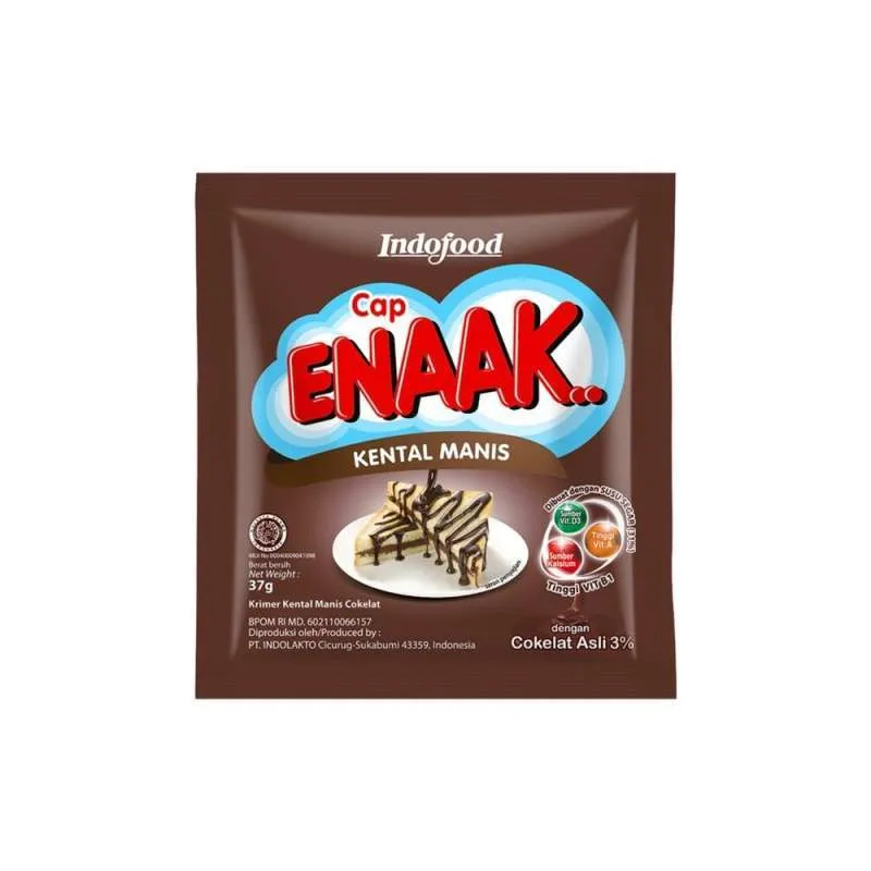 

CAP ENAK KENTAL MANIS COKLAT PCK 6x37g