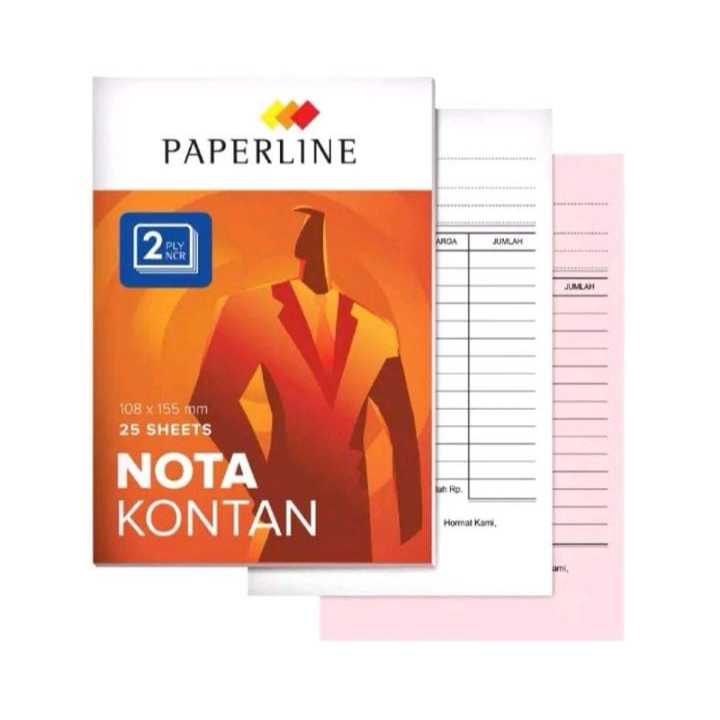 

Buku Nota Kontan Paperline Kecil 2 Ply / Buku Nota Kecil Buku Nota Kontan 2 Ply Paperline / Bon Kecil Rangkap 2 NCR [PER PCS]