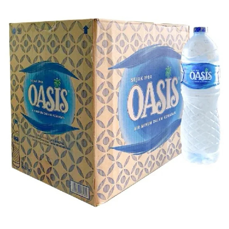

OASIS AIR MINERAL 1500ml - 1 KARTON [12 BOTOL]