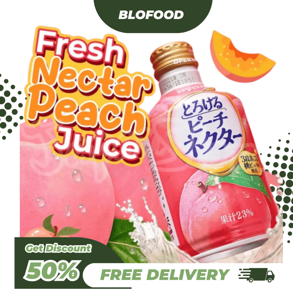 

BF.ID DyDo Peach Nectar Drink 275 ml