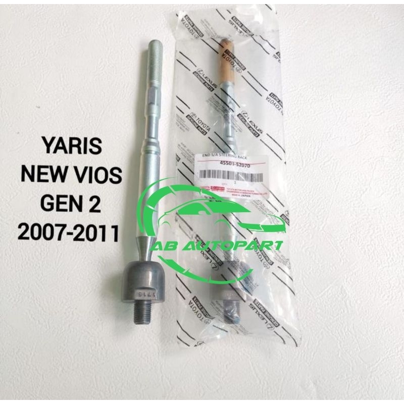 RACK END - LONG TIEROD YARIS GEN2 / VIOS ORI