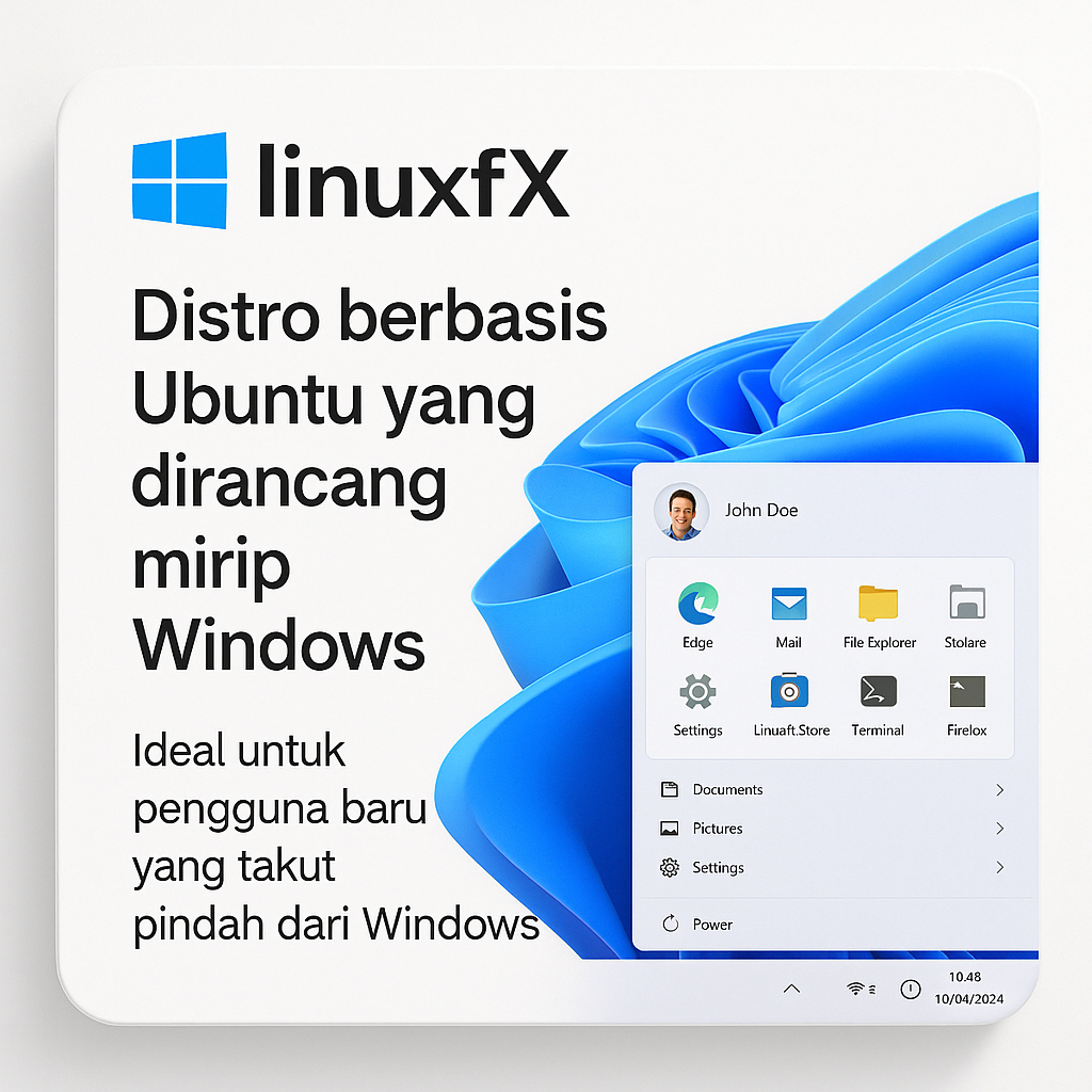 Linuxfx OS - Sistem Operasi Mirip Window