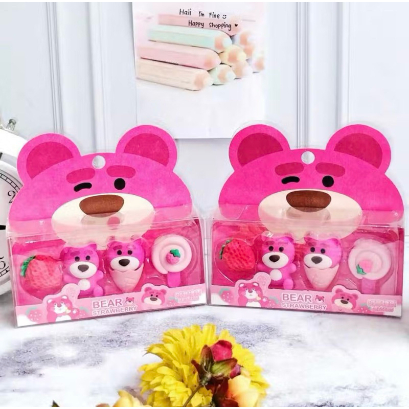 

PENGHAPUS MINIATUR LOTSO0 SET/MYSTERI BAG SANRIO0 PENGHAPUS/PENGHAPUS PENSIL KARAKTER