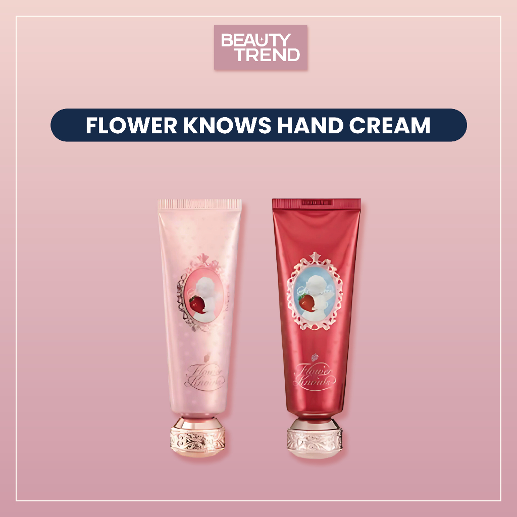 [READY ORI] Flower Knows Strawberry Cupid Hand Cream Hand Lotion Lembut Melembabkan Viral Tiktok