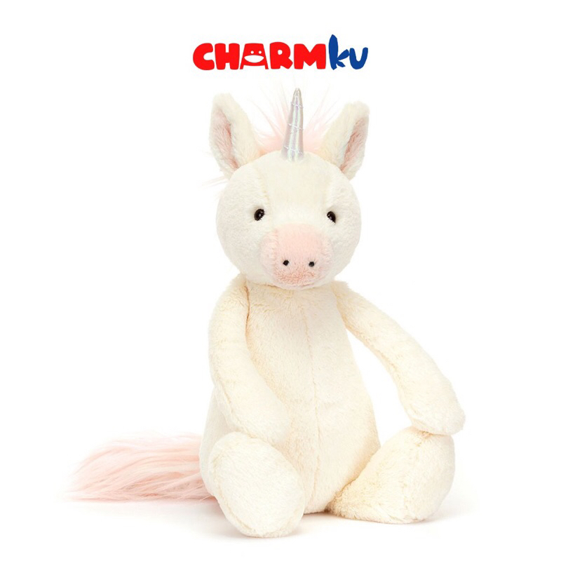 JELLYCAT Bashful Unicorn Doll 100% Original